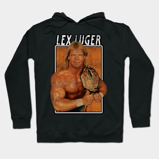 Vintage Wwe Lex Lauger Hoodie